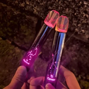 MOS主機-可發光霧煙桿-十二星座爅嘶紫色主機-通用一代煙彈
